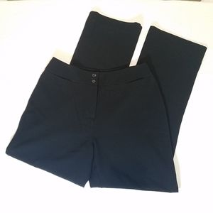 Womens Chico's Black Dress Pants 0.5